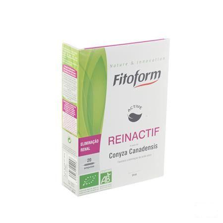 Reinactif Bio Ampullen 20x10 ml Fitoform  -  Bioholistic Diffusion