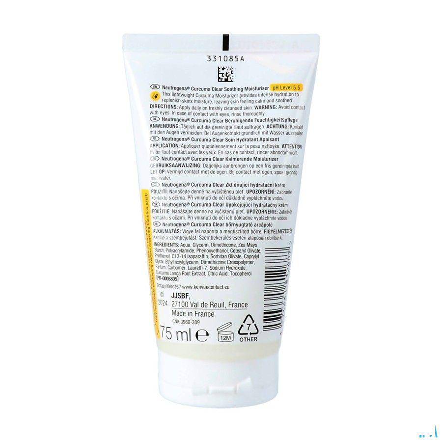 Neutrogena Curcuma Clear Kalmerende Creme 75 ml