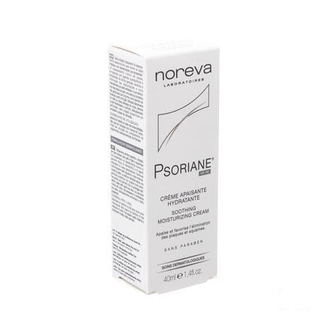Psoriane Creme Rustgevend Hydraterend Tube 40 ml  -  Noreva Led