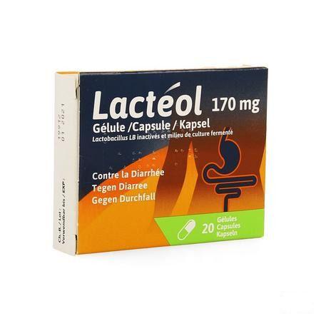 Lacteol 170 mg Capsule 20