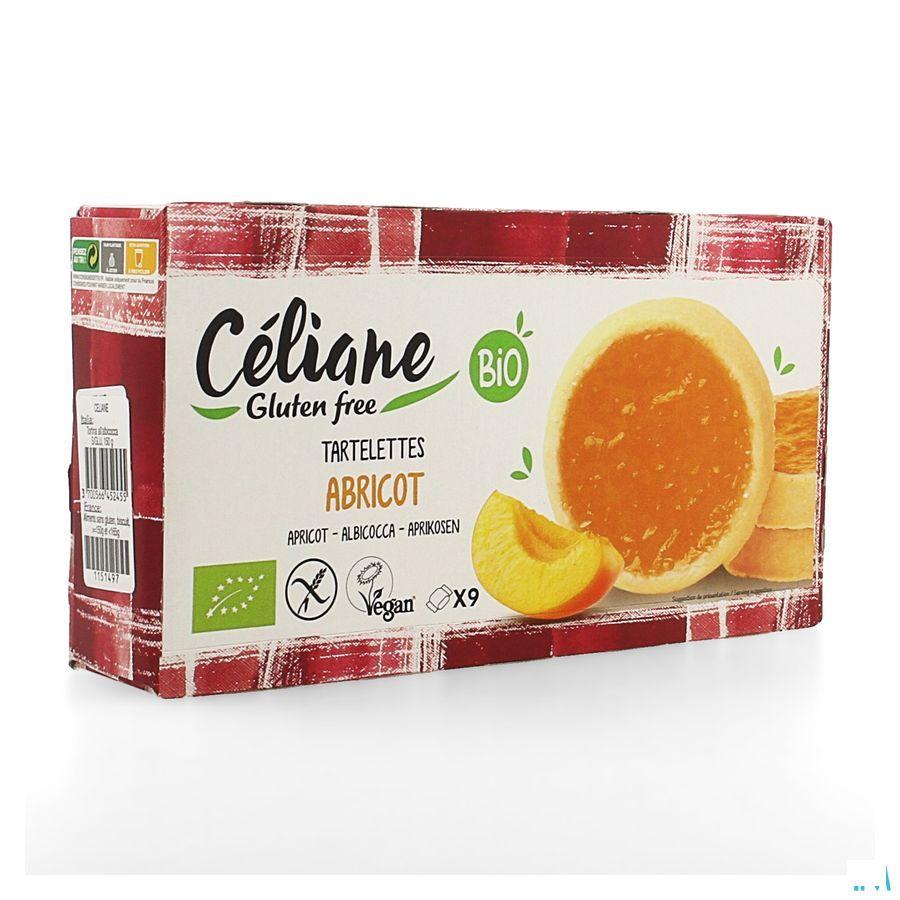 Celiane Abrikozentaartje Bio 150 gr  -  Revogan