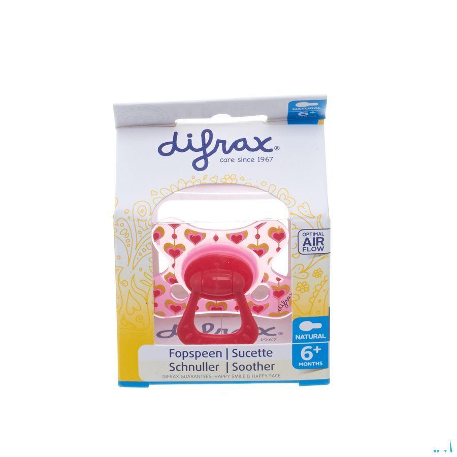Difrax Fopspeen Natural 6 + M  -  Difrax