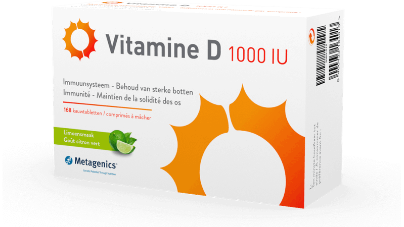 Vitamine D 1000iu Comprimes 168  -  Metagenics