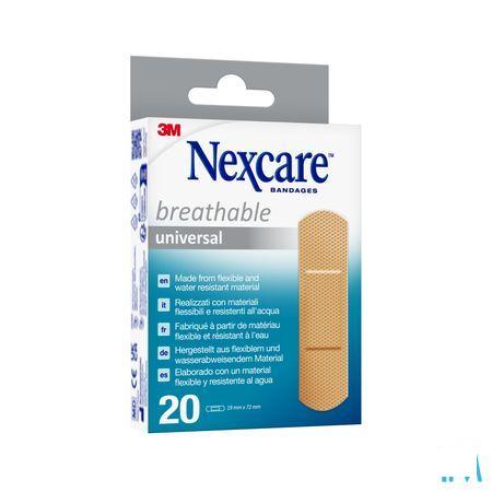 Nexcare 3M Breath.Univ.19X72Mm Strips 20 N0320Ns-0  -  3M