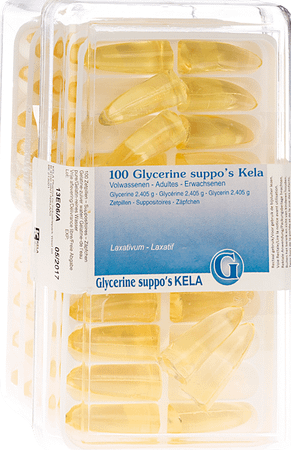 Glycerine Pharma Suppo Ad 100  -  Kela Pharma