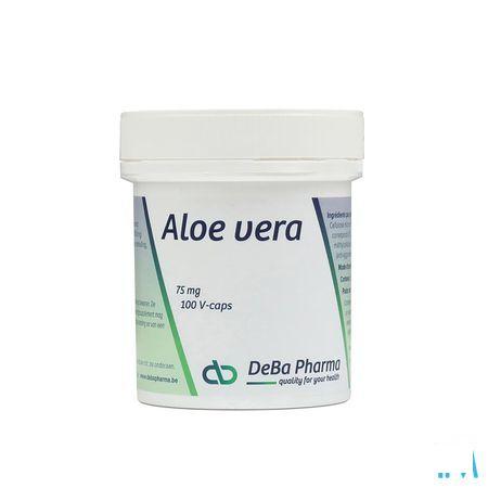 Aloe Vera 200:1 V-Capsule 100x75 mg  -  Deba Pharma