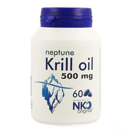 Soria Neptune Krill Oil 500 mg 60 Perles  -  Soria Bel