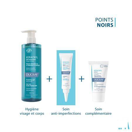 Ducray Keracnyl Glycolic + Creme Tegen Zw.Puntjes 30 ml  -  Ducray Benelux