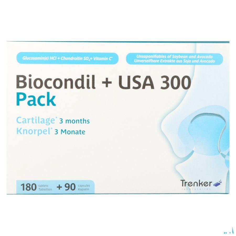 Biocondil Usa 300 Comp Pell 180 + Caps 90