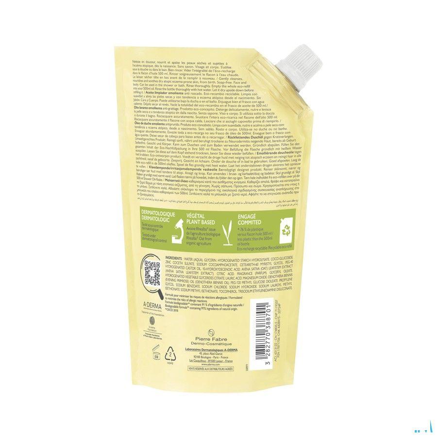 Aderma Exomega Control Huile Lav.Emol.Refill500 ml