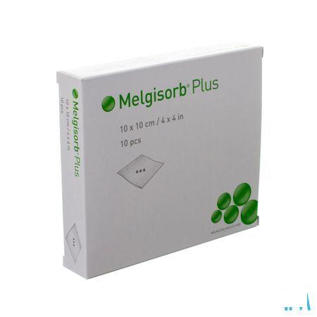 Melgisorb Plus Kompres Steriel 10X10Cm 10 252200  -  Molnlycke Healthcare
