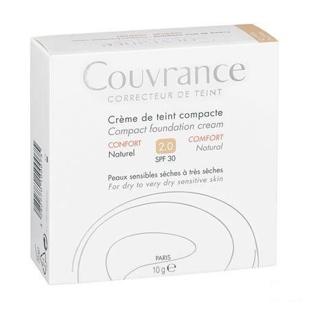 Avene Couvrance Creme Teint Tabletten 02 Naturel Conf.10 gr  -  Avene
