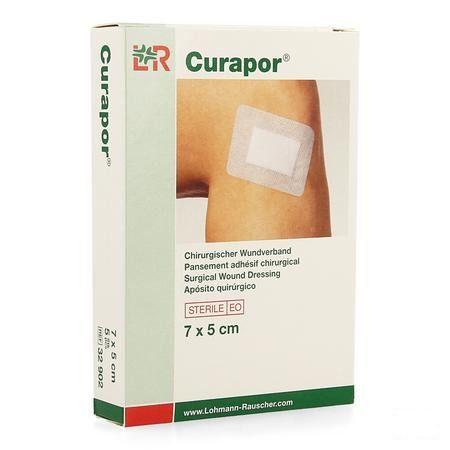 Curapor Pansement Chirurg. Sterile 7cmx 5cm 5 32902  -  Lohmann & Rauscher