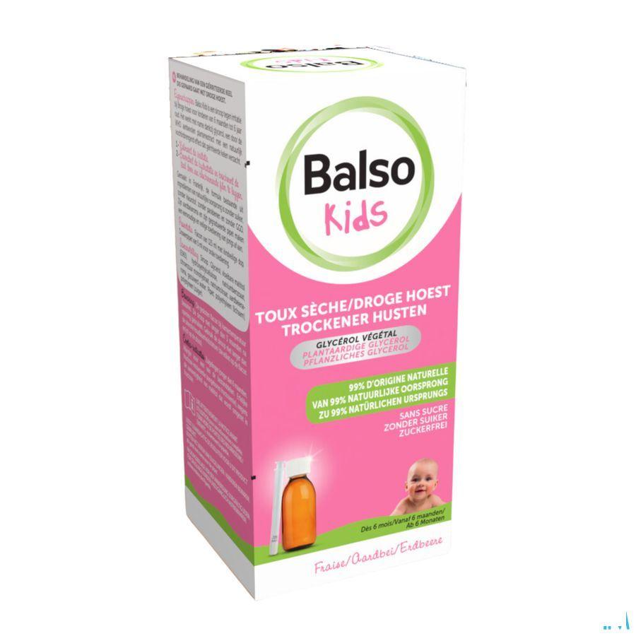 Balso Kids Hoestsiroop Z/Suiker 125ml + Pipet