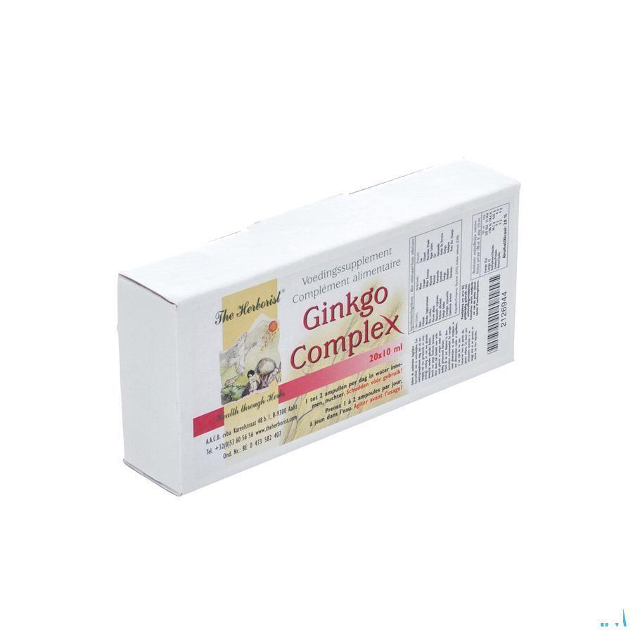 Herborist Gingko Complex Ampullen 20x10 ml 0720