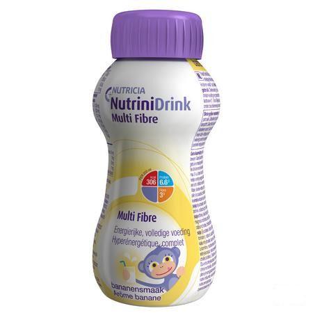 Nutrinidrink Banaan Multi F. + 12m Flacon 200 ml 65595  -  Nutricia