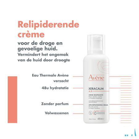 Avene Xeracalm A.D. Creme Relipiderend 400 ml