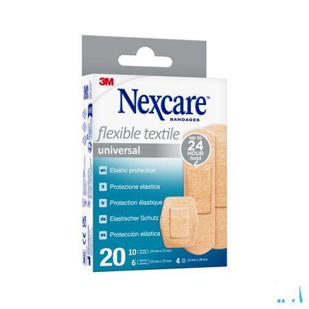 Nexcare 3M Flexible Textile Universal Strips 20  -  3M