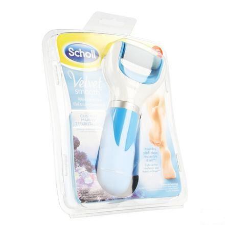 Scholl Velvet Smooth Express Voetvijl Electrisch Blue