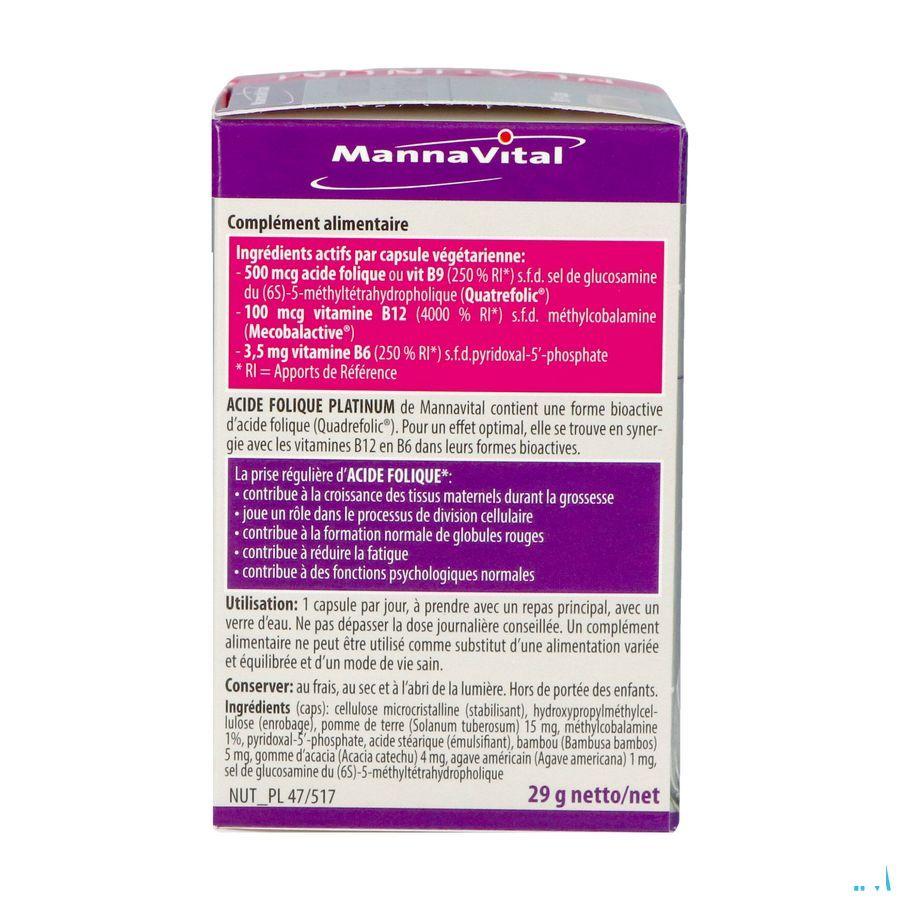 Mannavital Foliumzuur Platinum