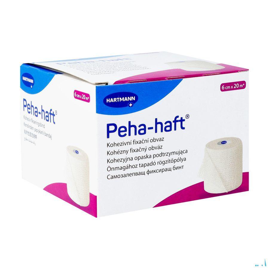 Peha-haft Latexfree 6cmx20m 1 P/s  -  Hartmann