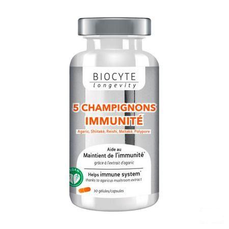 Biocyte 5 Paddestoelen Capsule 30  -  Biocyte