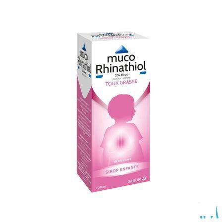 Muco Rhinathiol 2% Kind Siroop 200 ml Nf