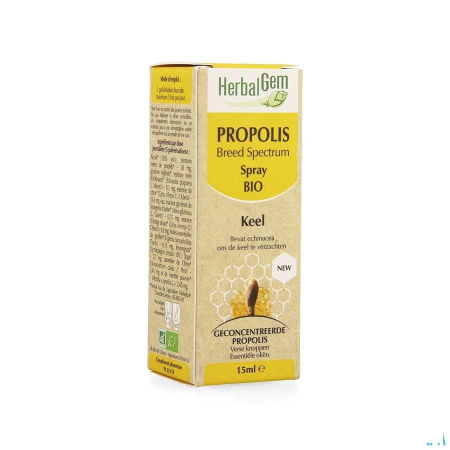 Herbalgem Propolis Breed Spectrum Bio Spray 15 ml  -  Herbalgem