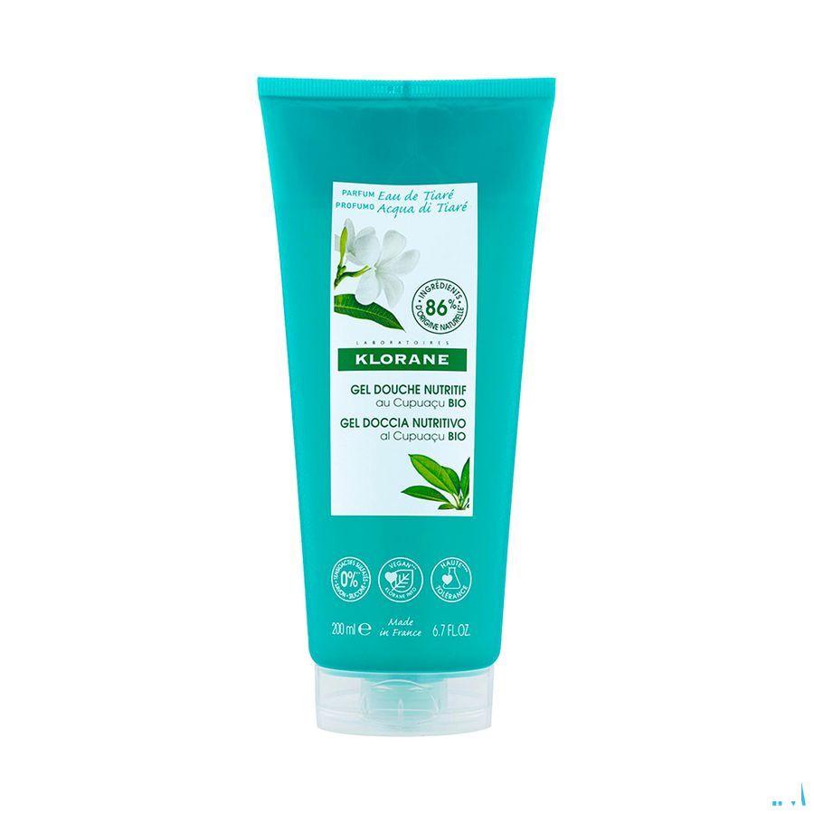 Klorane Lichaam Douchegel Water Tiare 200 ml