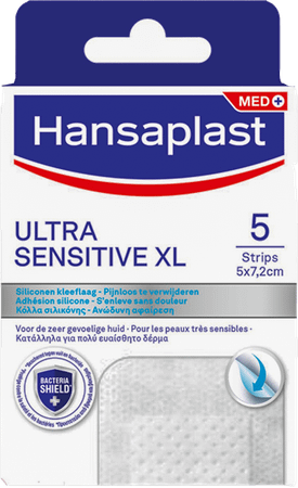 Hansaplast Pleisters Ultra Sensitive xl 5