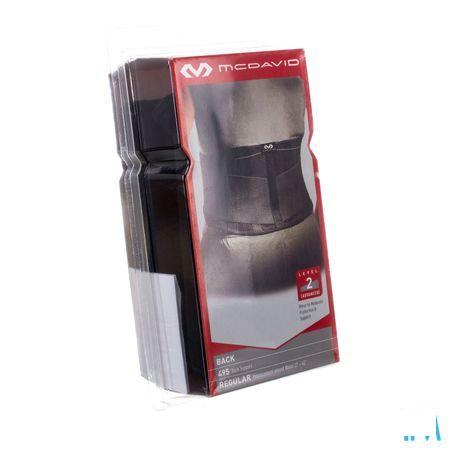 Mcdavid Lightweight Back Support Black Regular 495