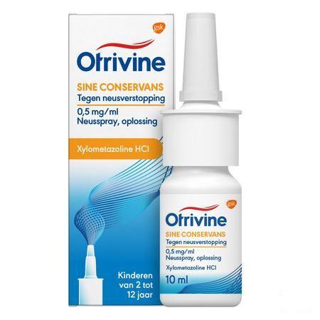 Otrivine Sine Conserv. 0,05% Spray 10 ml