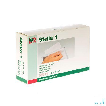 Stella 1 Kompres Steriel 5x5,0cm 40 35001  -  Lohmann & Rauscher