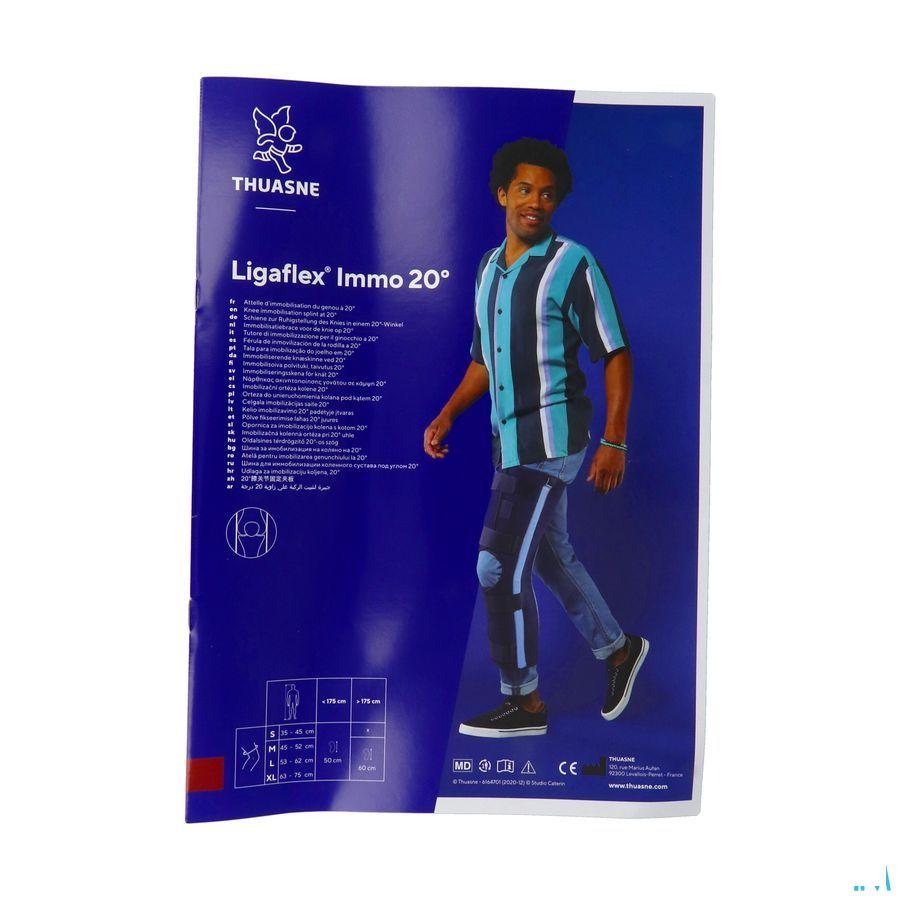 Thuasne Benelux Ligaflex Immo 20 Long 50cm Bleu M  -  Thuasne Benelux