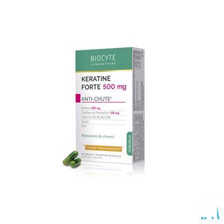 Biocyte Keratine Forte Haaruitval Capsule 40  -  Biocyte