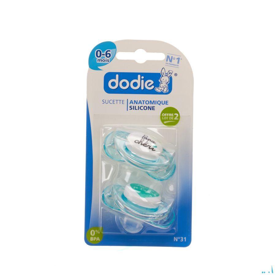 Dodie Fopspeen Boodschap 1lftd Sil. Ring Duo 2