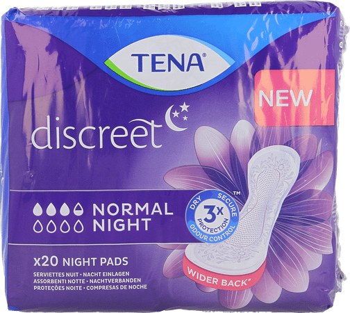 Tena Discreet Normal Night 20
