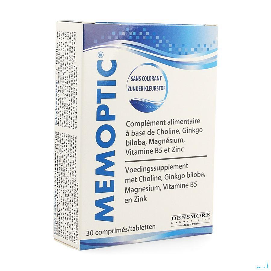 Memoptic Blister Comprimes 2x15  -  Densmore Laboratoire