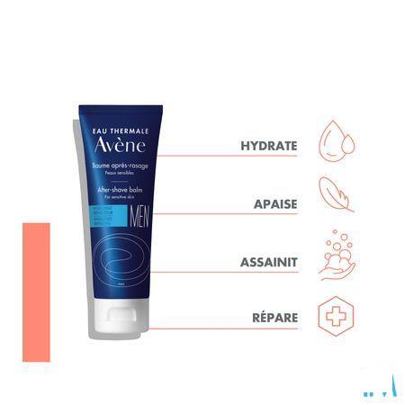 Avene Homme Baume Apres Rasage 75 ml  -  Avene