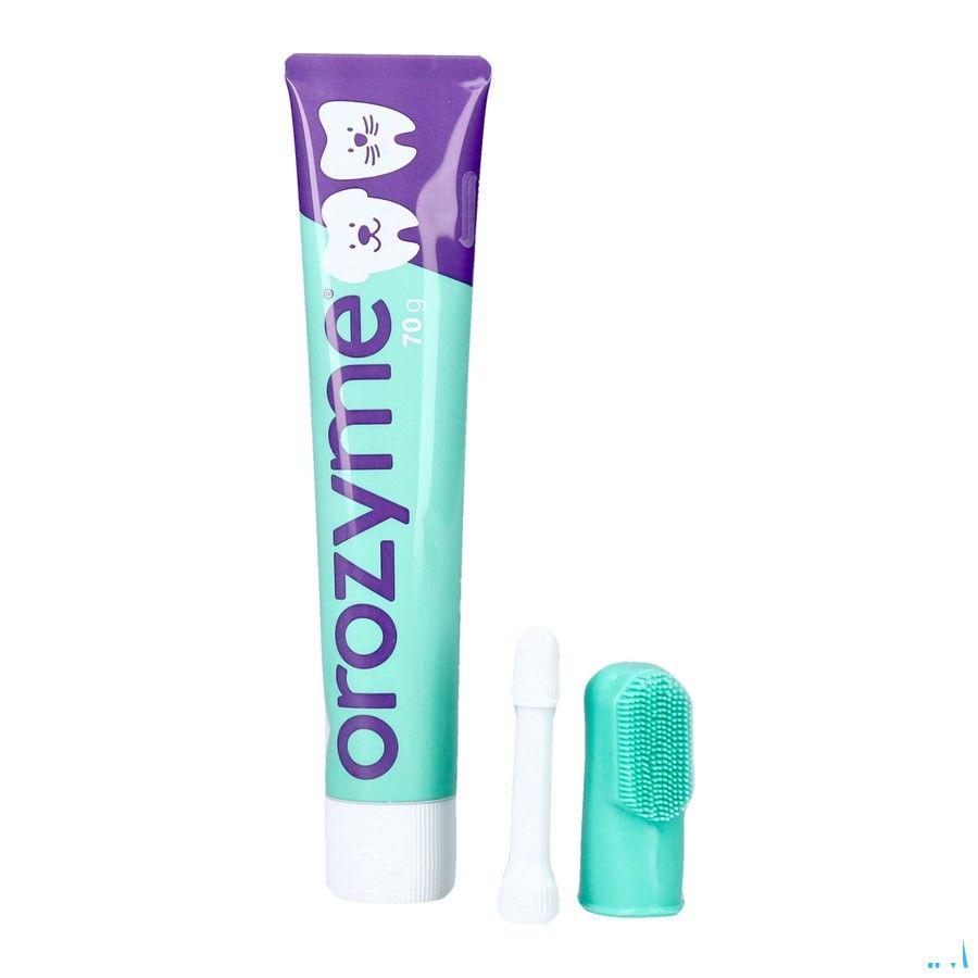 Orozyme Canine Tandp Enzymatisch Hond Tube 70 gr  -  Ecuphar