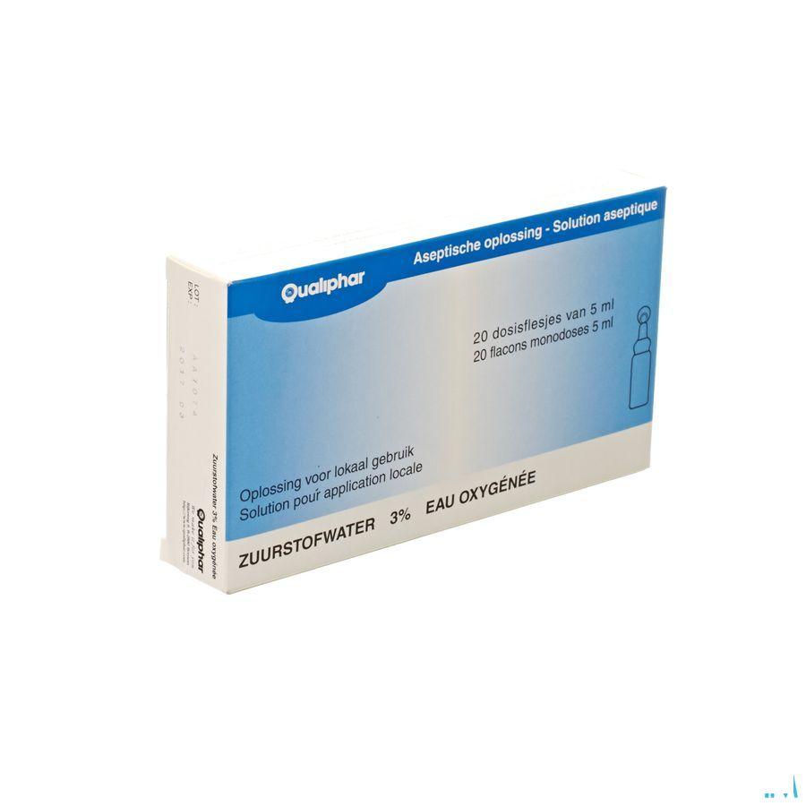 Zuurstofwater Gestabiliseerd 3% Unit Dose 20x5 ml