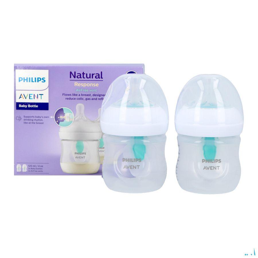 Philips Avent Natural Airfree Zuigfles Duo 2X125 ml