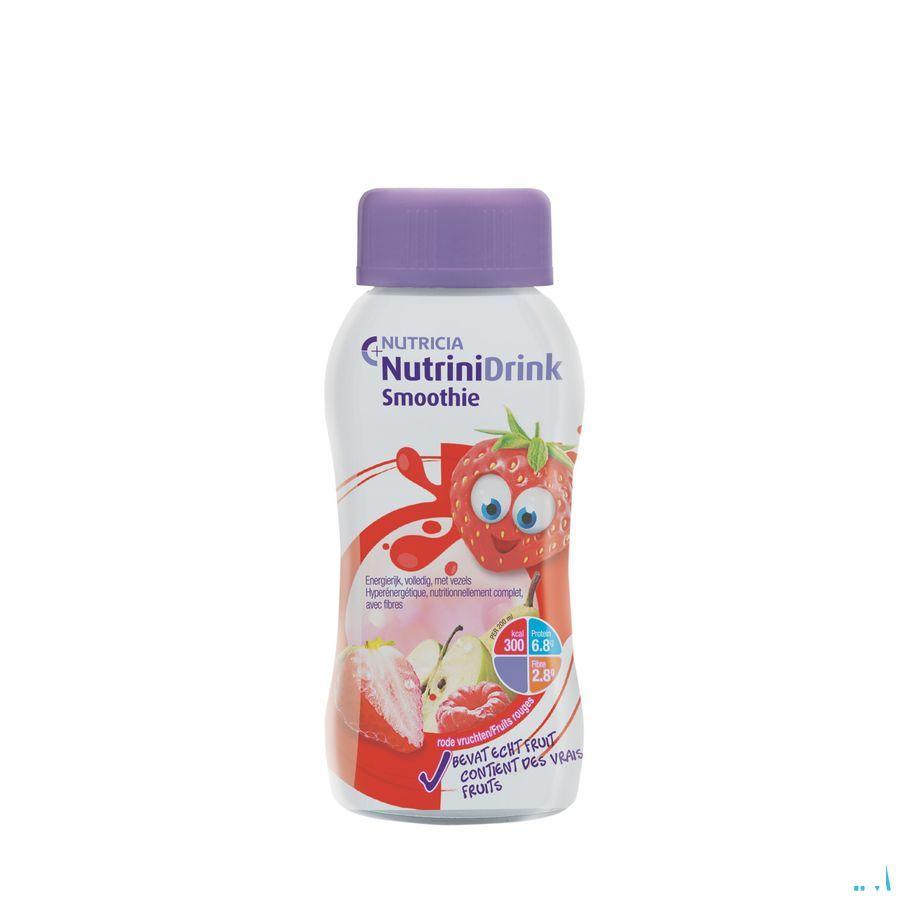 Nutrinidrink Smoothie Rode Vruchten Flacon 200 ml  -  Nutricia