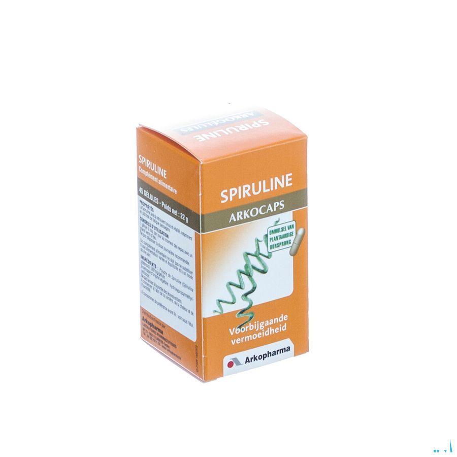 Arkogelules Spiruline Vegetal 45  -  Arkopharma