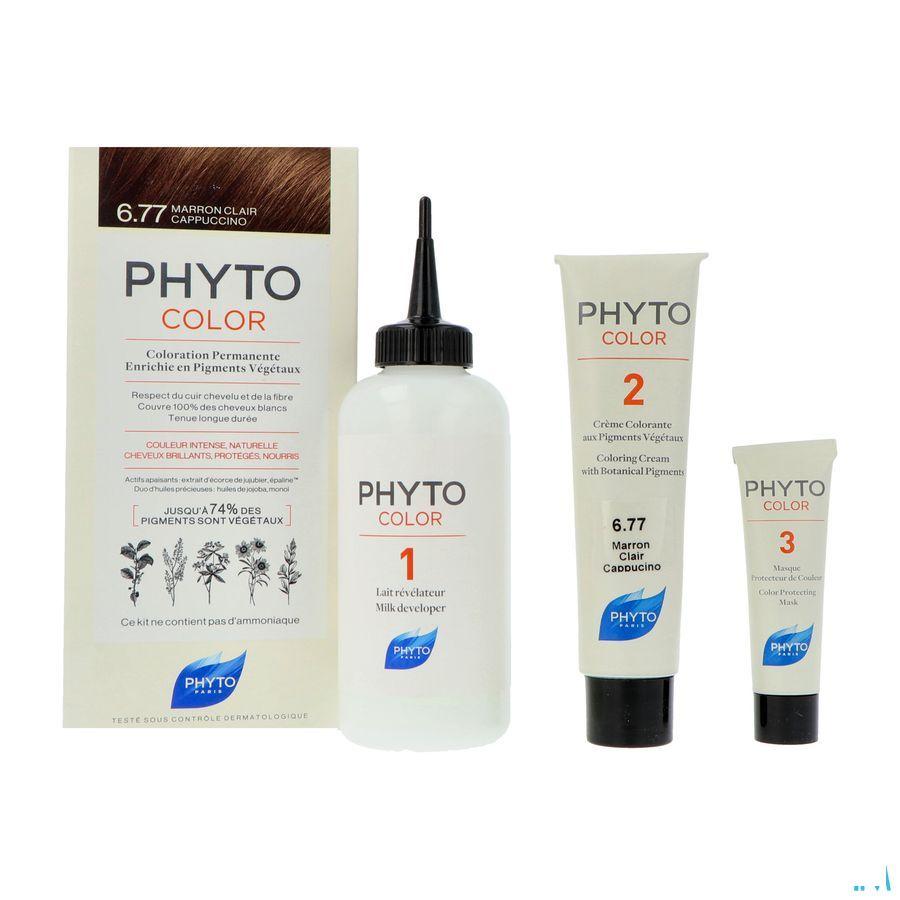 Phytocolor 6.77 Marron Clair Cappuccino