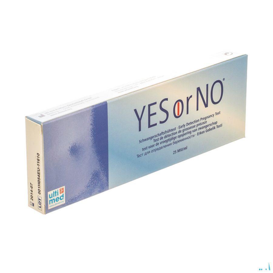 Yes Or No Test Grossesse 1