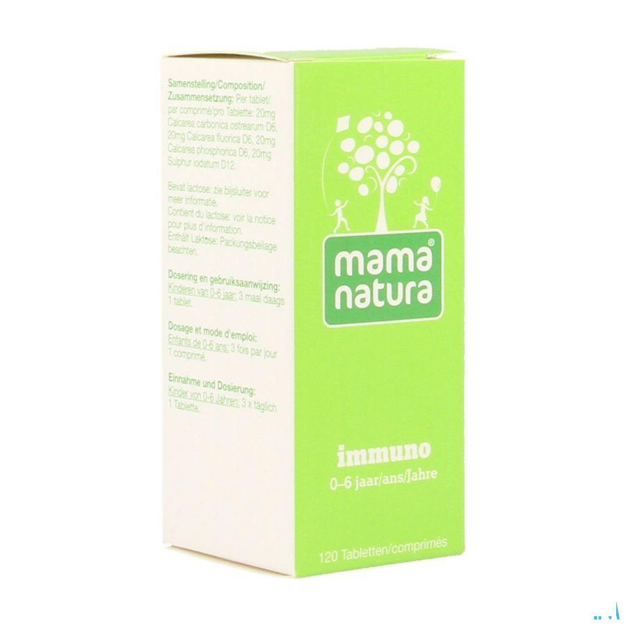 Mama Natura Immuno 120 Tabletjes  -  VSM