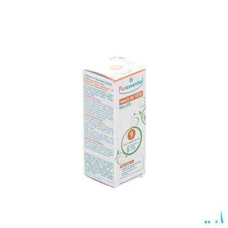 Puressentiel Roller Hoofdpijn 9 Essentiele Olie 5 ml  -  Puressentiel