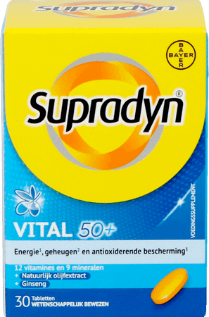 Supradyn Vital 50 + Filmomhulde tabl 30
