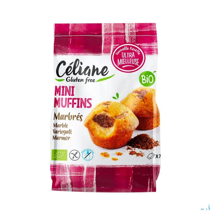 Celiane Mini Muffins Marmer Bio 8st 200 gr  -  Revogan